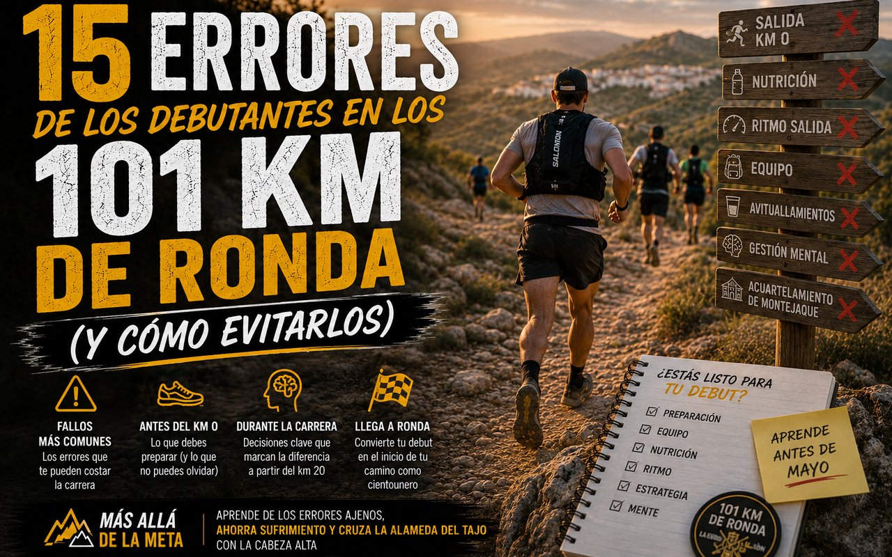 15 errores de los debutantes en los 101 KM de Ronda