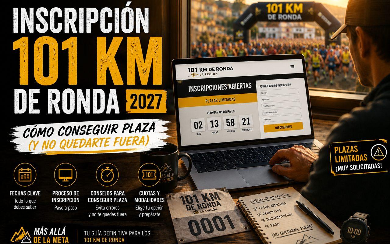 Inscripción 101 KM de Ronda 2027 — cómo conseguir plaza