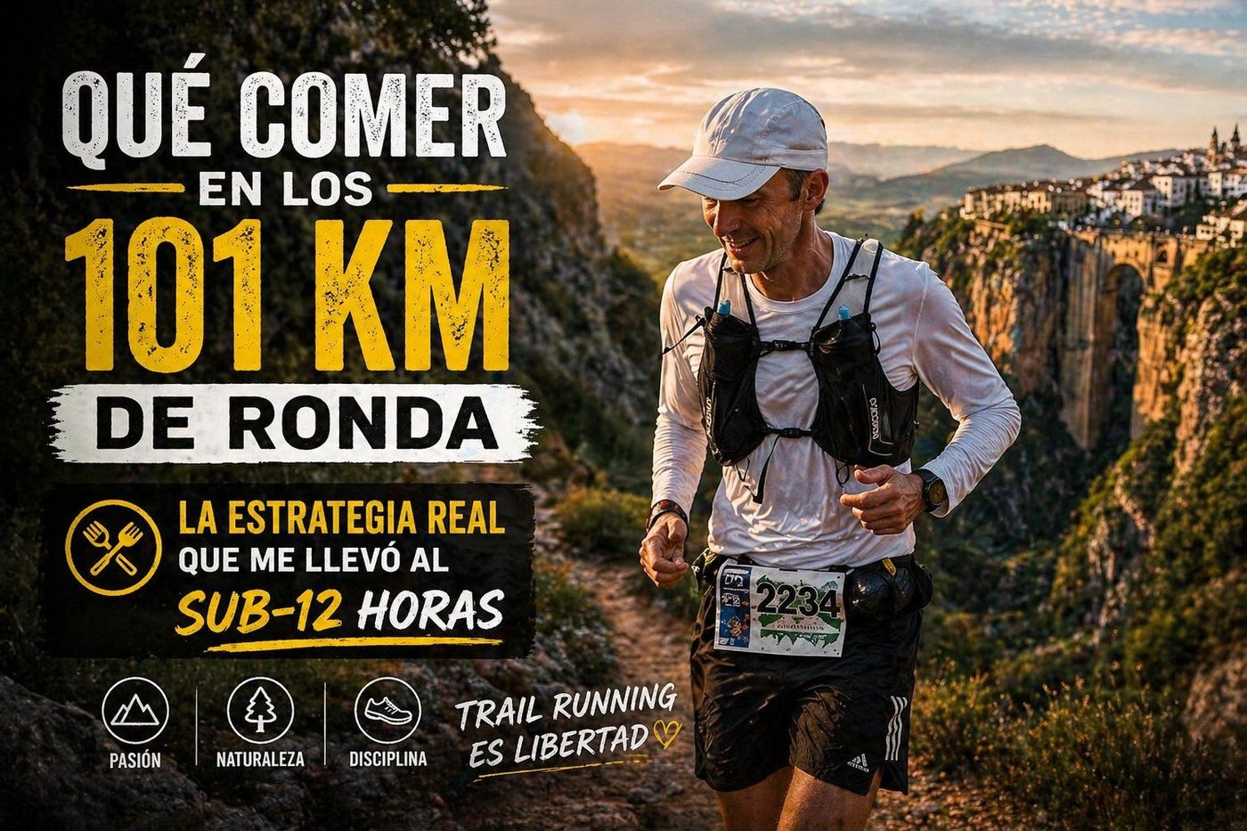 Qué comer durante los 101 KM de Ronda